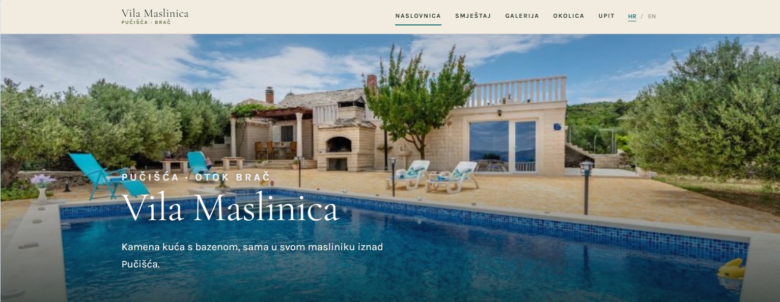 Home villa maslinica